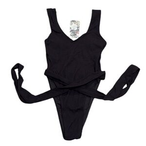 Toluca Swim Black One Piece Bathing Suit